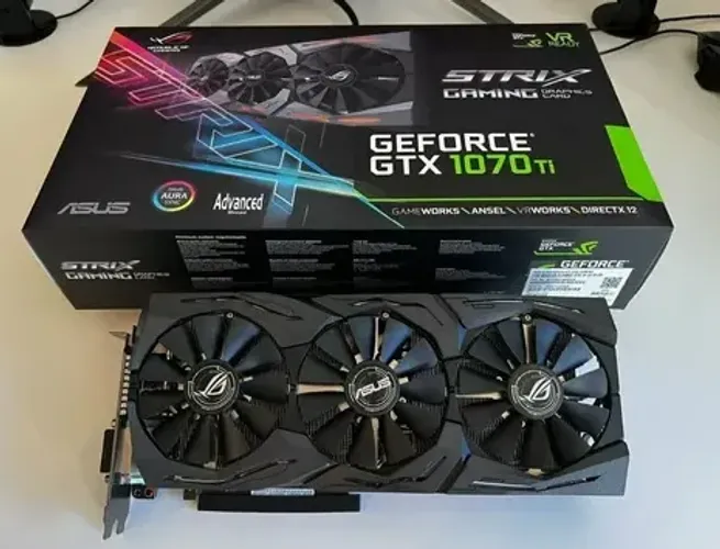 TROCO ASUS STRIX GTX 1070TI 8 GB POR PLACA RTX E PAGO A DIFERENÇA 