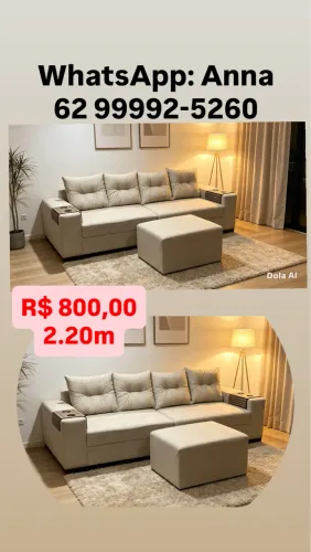 Sofá quatro lugares***