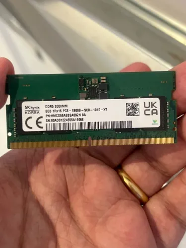 Memória RAM 8gb 4800hz ddr5 notebook