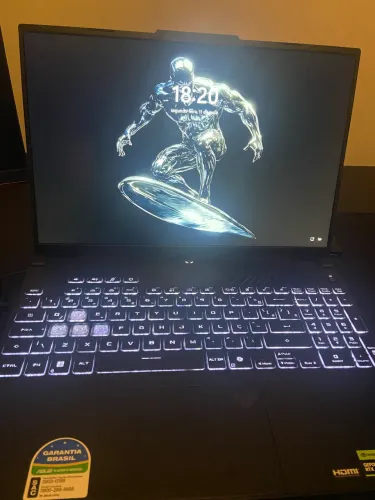 Notebook Gamer Asus TUF F16 RTX 3050 6gb 24gb ram