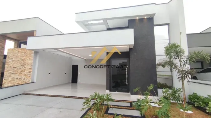 Casa à venda em Indaiatuba, Residencial Evidências, com 3 suítes, com 160 m², Residencial