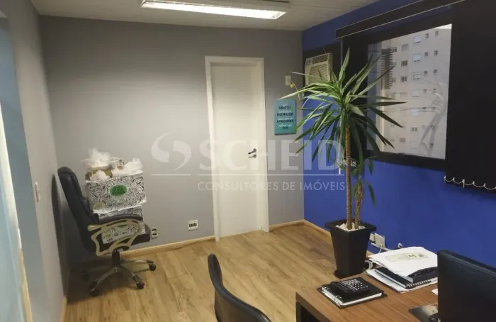Sala comercial conjugada a venda 70m2, 1 banheiro, 2 vagas, Chacara Santo Antonio