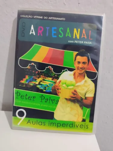 DVD Saboaria Artesanal Peter Paiva - 9 Aulas Imperdíveis (Raro / Descontinuado)