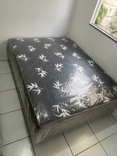 Cama de casal molas ensacadas