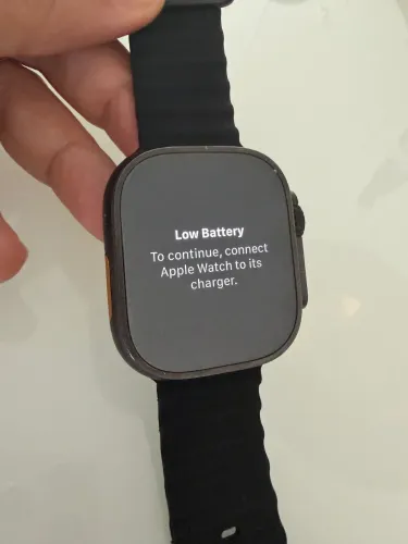 Watch Ultra 2 Black 49mm (com marcas)