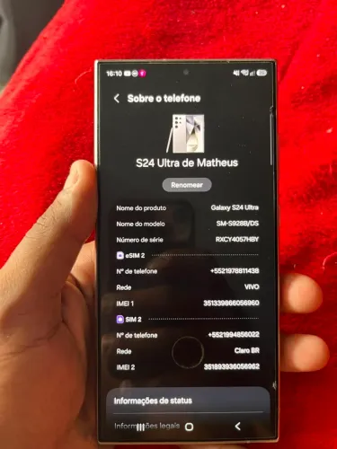 S24 ultra novo