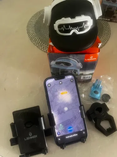 SUPORTE P/CELULAR COM PROTEÇÃO 49,99$