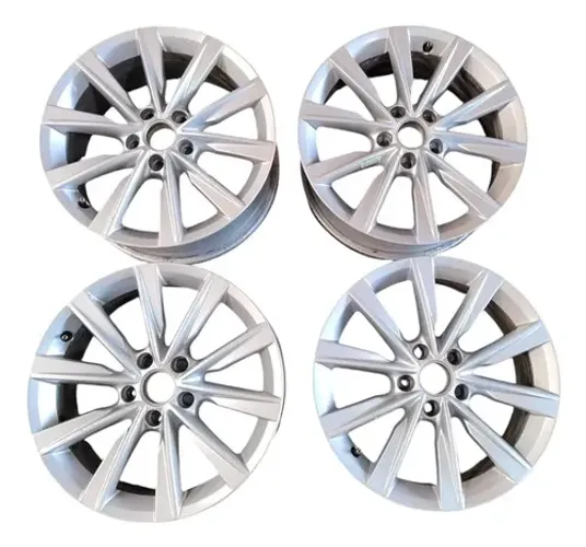 Jogo Roda Aro 17 Vw Tiguan Jetta Passat Golf 5x112