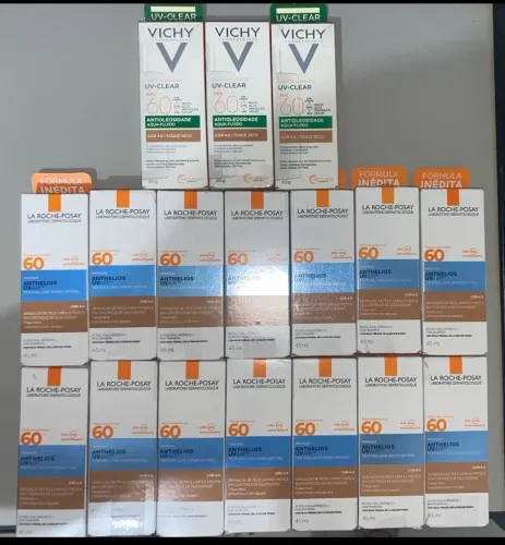 Vendo kit protetores solar lá Roche
