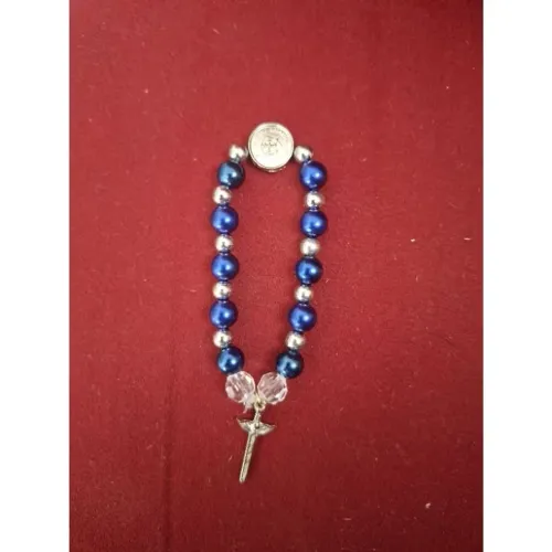 Terço de 10 contas do Anjo São Miguel 4 unidades