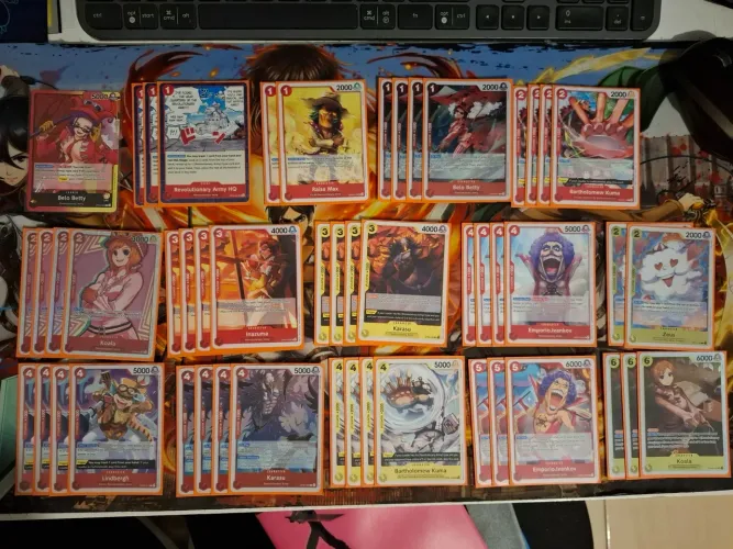 Deck Belo Betty One Piece Card Game TCG