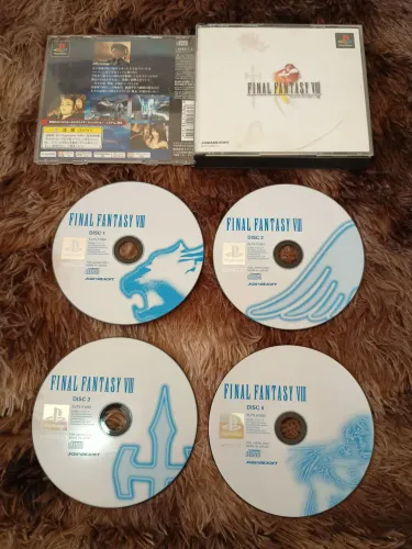 Final Fantasy VIII Playstation 1 original japonês Ps1 psone psx play1 PS2 Sony FF VIII