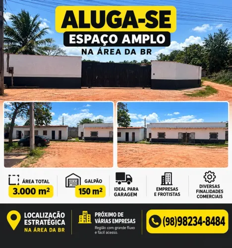 Garagem para empresas próximo na br 135