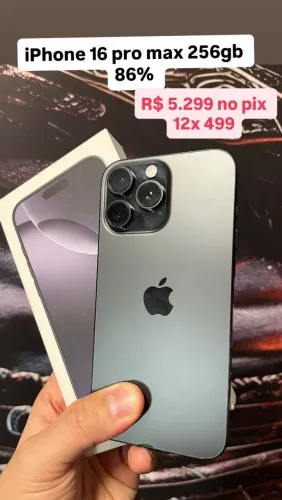 iPhone 16 pro Max 256gb
