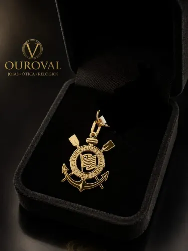 PINGENTE EM OURO 18K CORINTHIANS