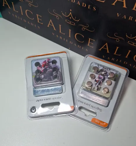 Suporte magnético de celular para moto