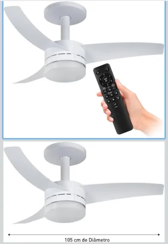 Ventilador de teto Arno Ultimate (branco)