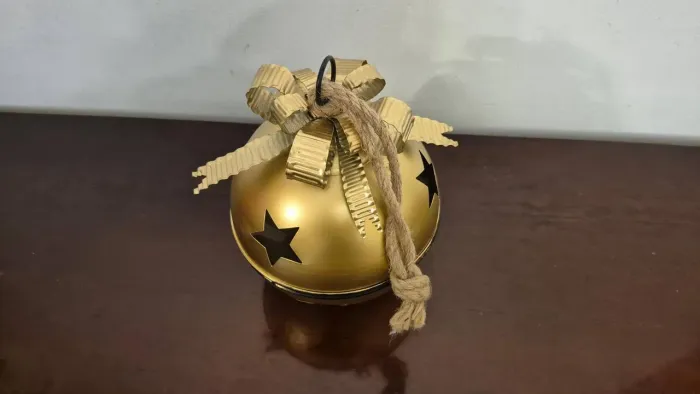Enfeite Decorativo Natal Bola Pêndulo c/ Guiso