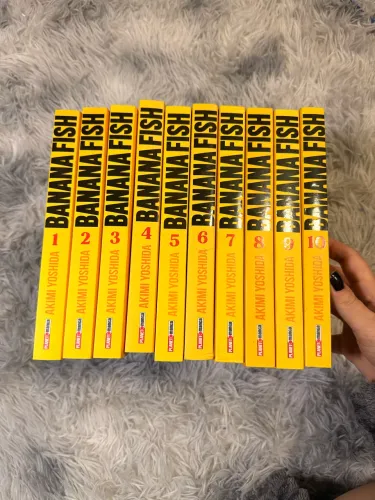 Mangá Banana Fish 1 ao 10 COMPLETO