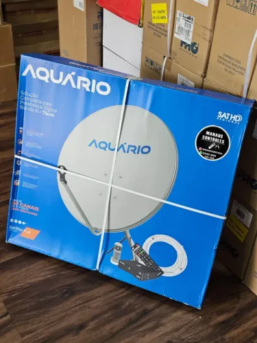 Antena parabólica completa Aquário