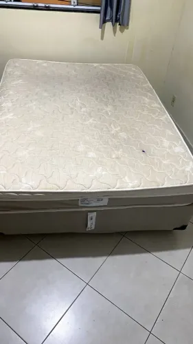 CAMA DE CASAL BASE BOX e COLCHÃO - Itararé, Maruípe