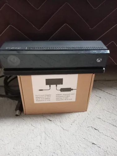 Kinect com adaptador - Xbox