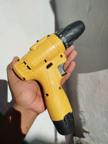 Furadeira Parafusadeira Elétrica Recarregável 21V