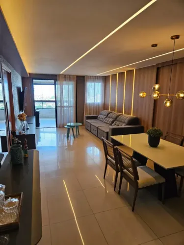 APARTAMENTO ALTO PADRÃO, ANDAR ALTO,  4 SUÍTES, VARANDA COM VISTA P/O MAR, ÁREA DE LAZER C
