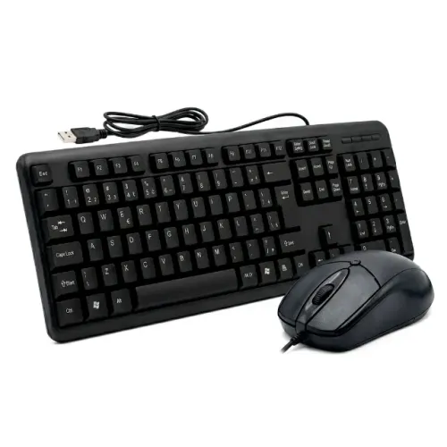 Kit Teclado e Mouse USB ABNT2 para Computador KB110 M365