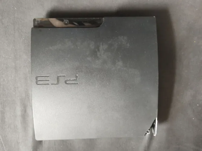 PS3 Slim CECH-3000 HEN 4.92 + HD 1TB + Controle + 3 Jogos