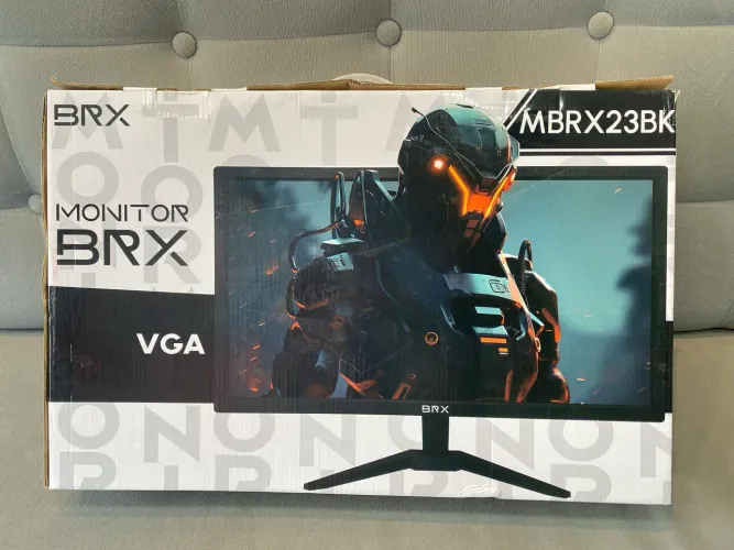 Monitor BRX 21" LED 75hz HDMI VGA Preto