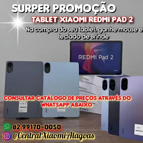 Tablet Xiaomi Redmi PAD 2 Com Super Promoção + Brindes 