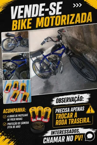 BICICLETA MOTORIZADA