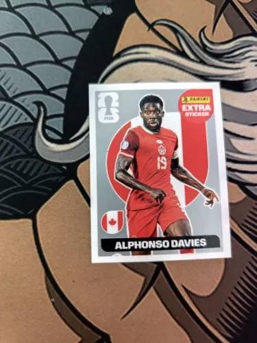 Figurinha Aphonso Davies PRATA