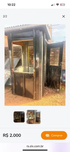 Cabine segurança 