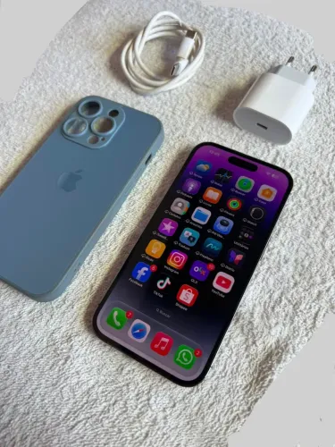 IPHONE 14 PRÓ 128GB IMPECÁVEL, NUNCA ABERTO, TODO ORIGINAL ( APENAS VENDA, NÃO TROCO)
