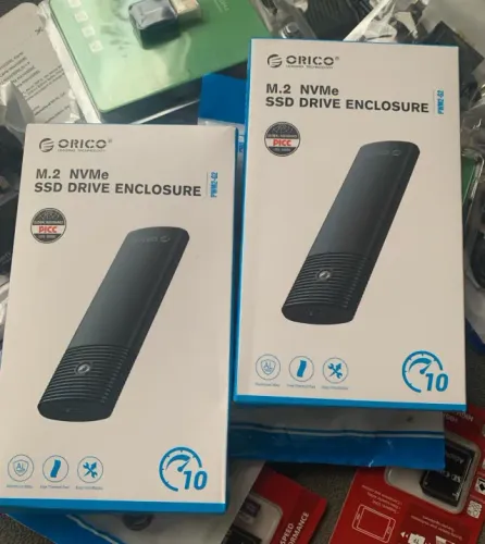 Case Externo Orico para Ssd M.2 NVMe - USB 3.1/Type-C