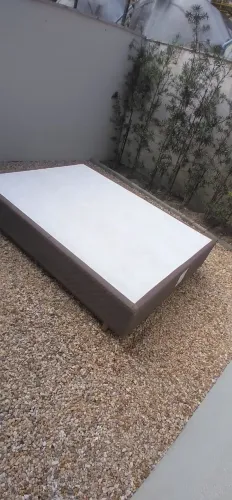 Cama box colchão casal cristal flex
