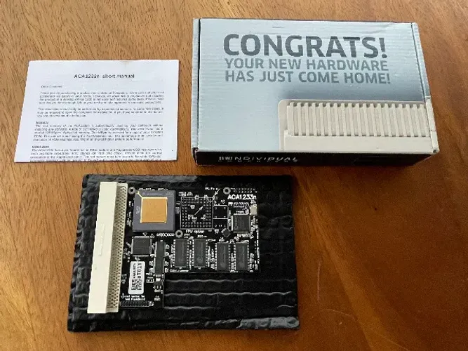 Placa Aceleradora para Commodore Amiga 1200 - Nova