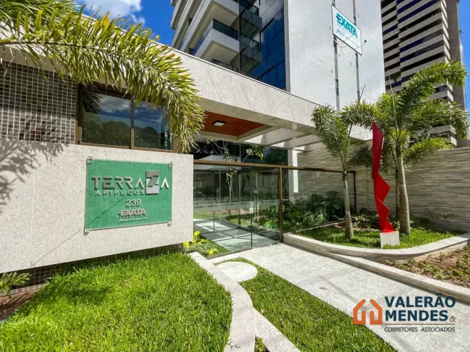 Edf. Luar do Norte | 3 Quartos na Encruzilhada | Rooftop com Piscina (RR) Apartamento no