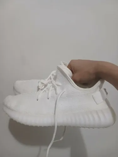 Yeezy 350 branco V2 bone - Tamanho 41