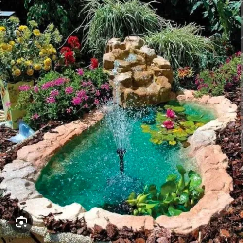 LAGO ARTIFICIAL com PEIXES