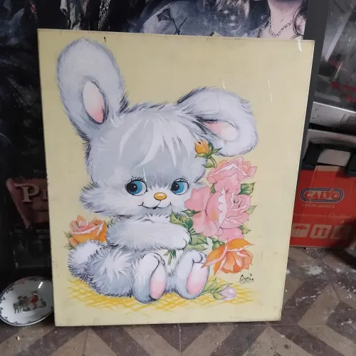 Quadro desenho de papel de carta grande