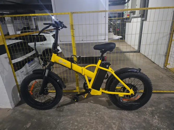 Vendo bicicleta elétrica 500w 12x cartão