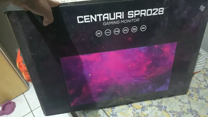 Monitor gamer 4k ips 144hz 28 polegadas Pichau