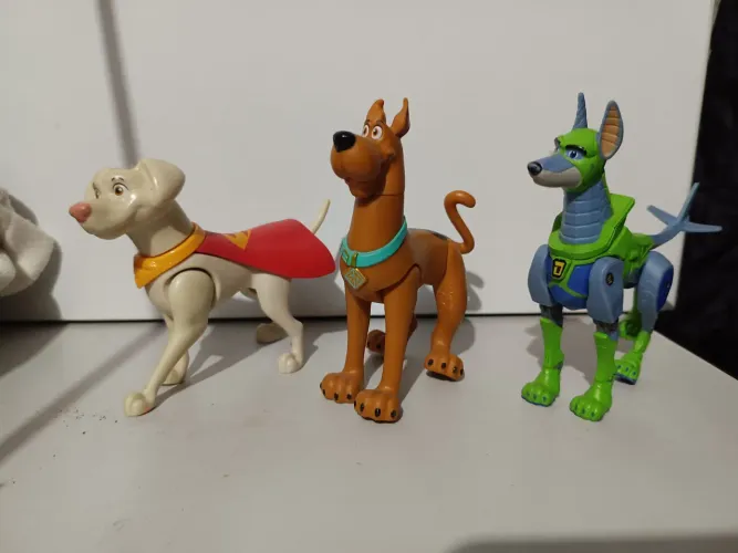 Lote cachorro (kripto, Scooby doo e dynomutt)