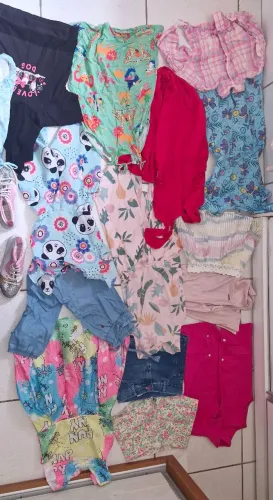 Lote de roupas 6 a 10 anos