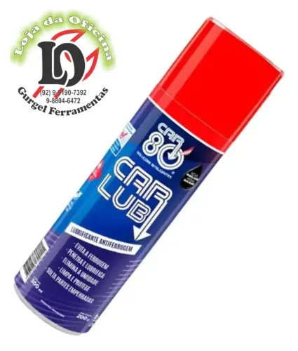 Lubrificante antiferrugem splay 300ml - CAR80-CARLUB12