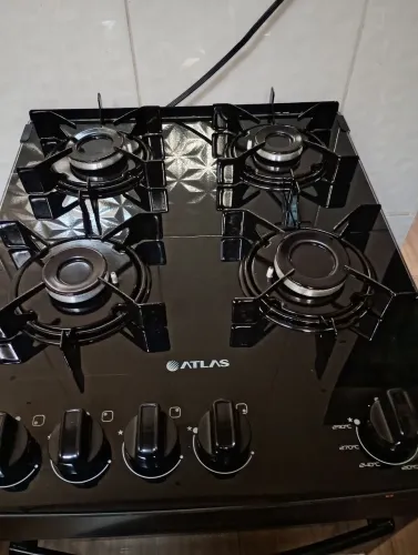 fogão cocktop 4 bocas com forno