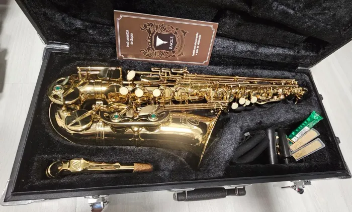 Sax Alto Eagle 501 (Top de linha)